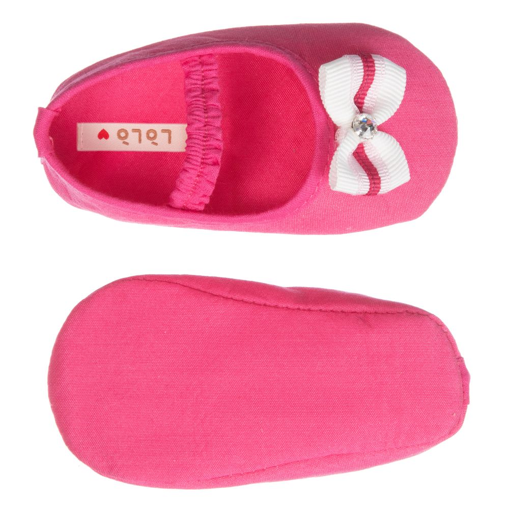 Loredana LòLò - Baby Girls Pink Shoes | Childrensalon Outlet