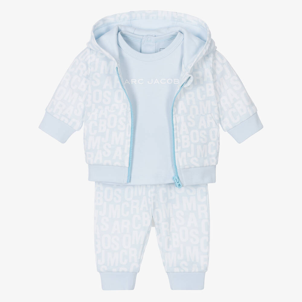 MARC JACOBS - Blue Cotton Tracksuit Set | Childrensalon