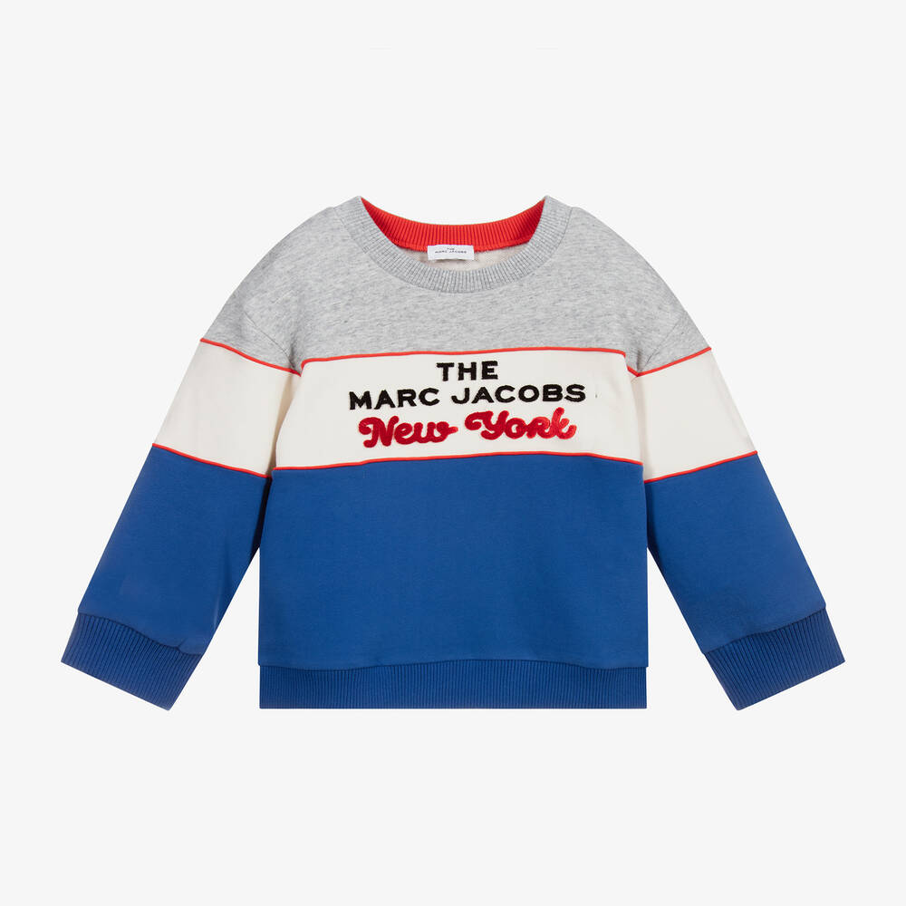MARC JACOBS - Teen Blue Logo Sweatshirt | Childrensalon