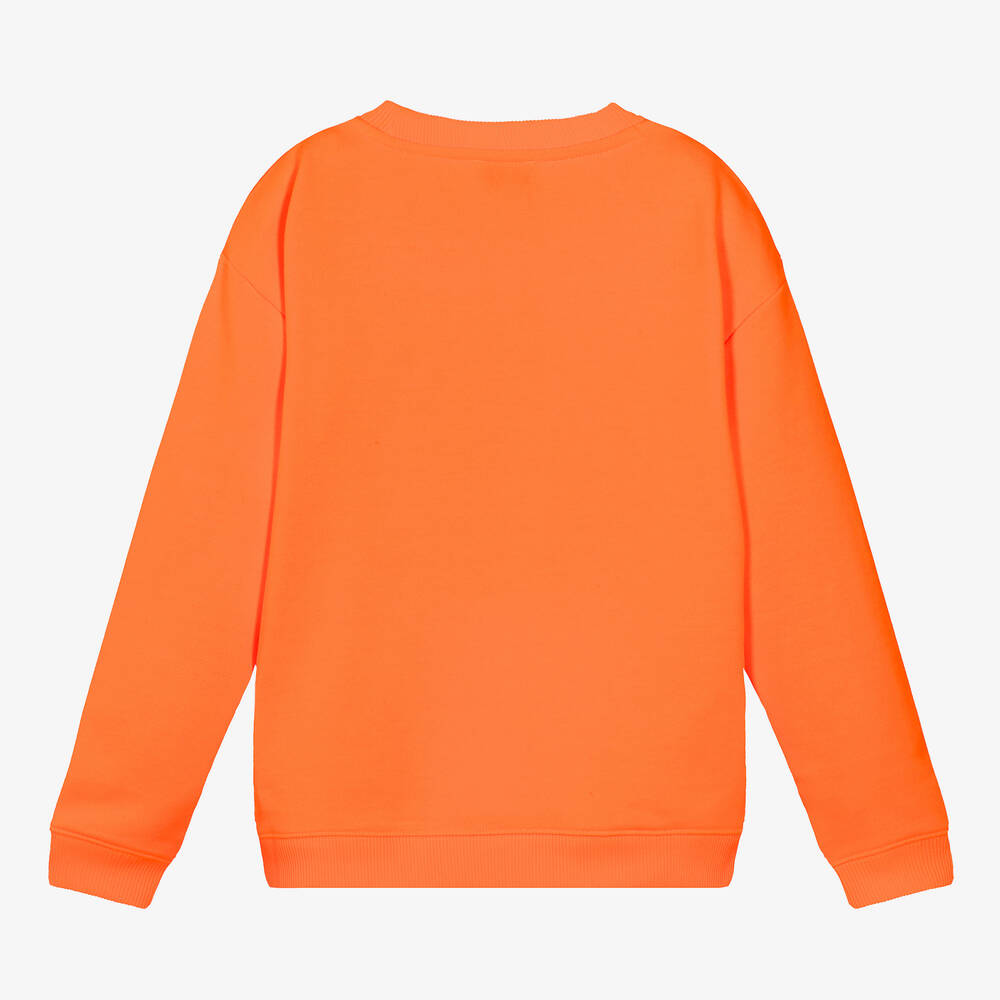 MARC JACOBS - Teen Boys Orange Surfing Garfield Sweatshirt 