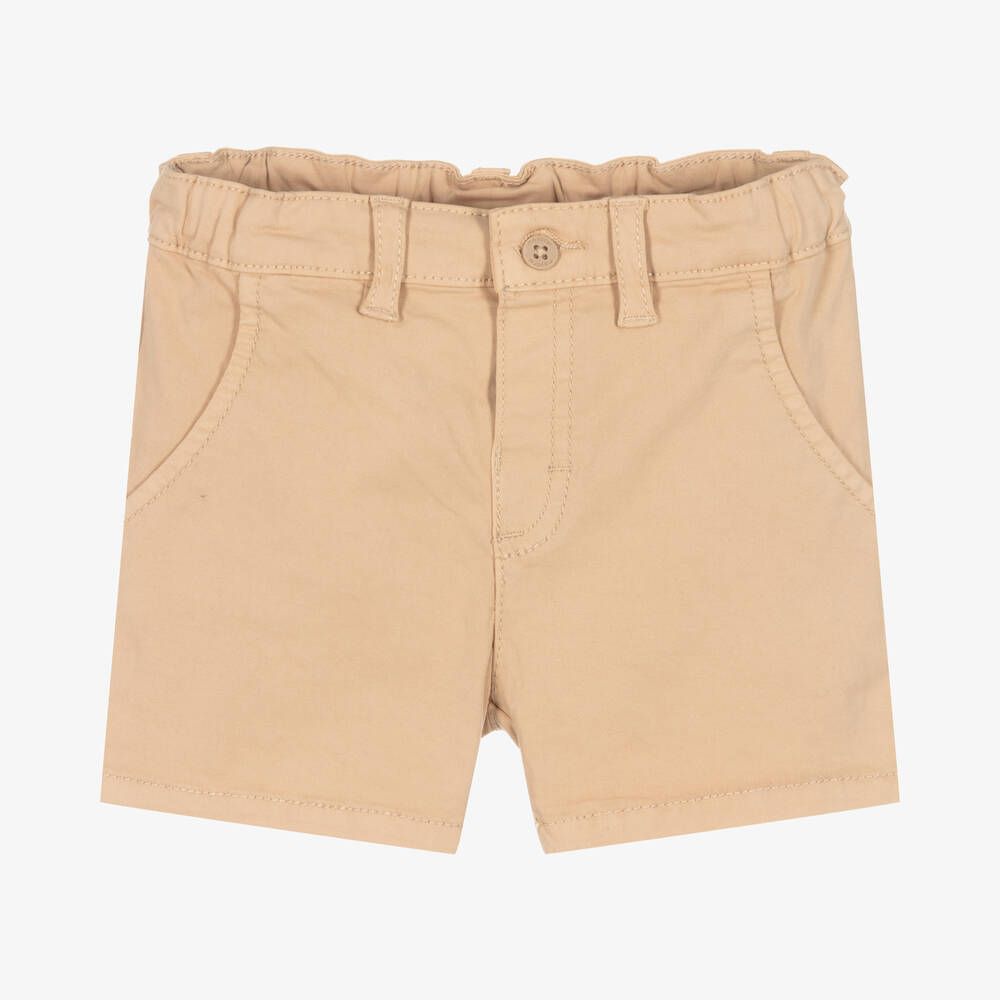 Mayoral - Beige Chino-Shorts aus Baumwolle | Childrensalon