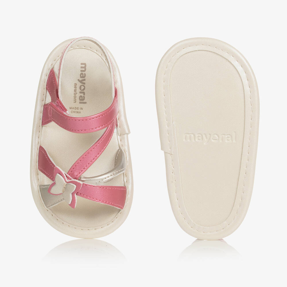Newborn Baby Girls Sandals Soft Sole Anti Slip First Walker - Temu