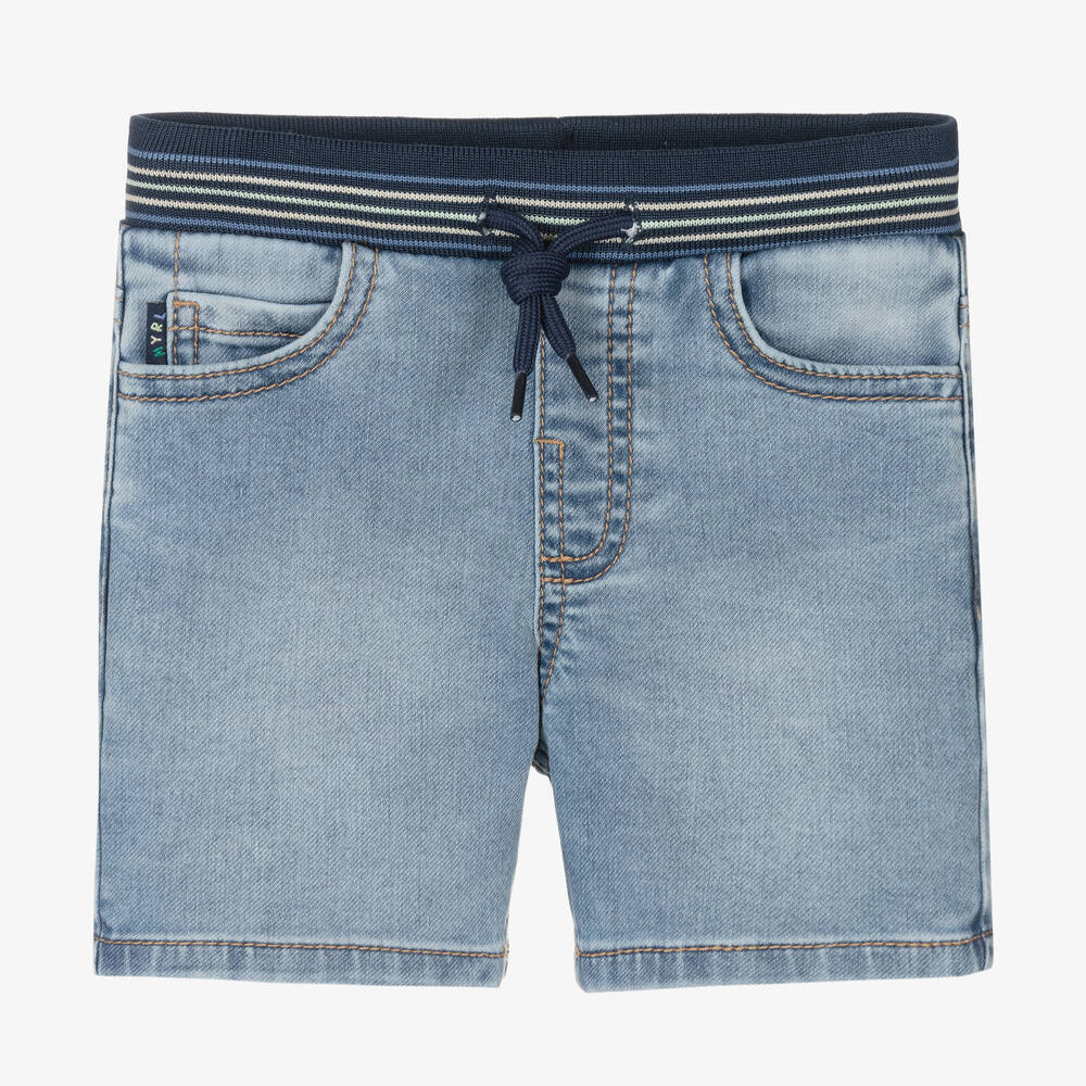 Mayoral - Short en denim de coton garçon | Childrensalon