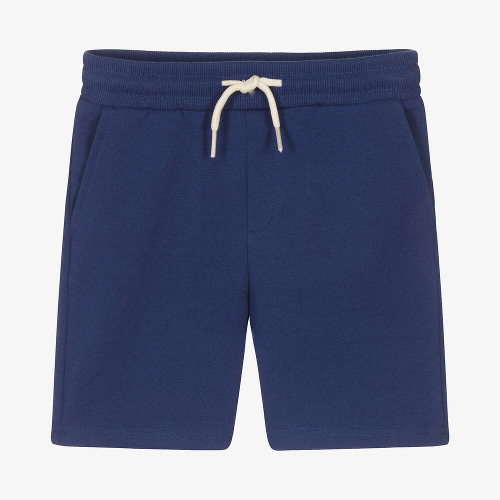 Mayoral - Short bleu en jersey garçon | Childrensalon