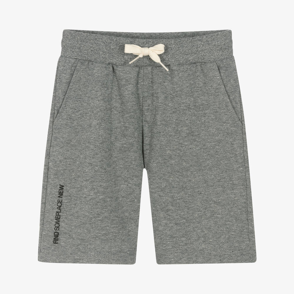 Mayoral - Boys Grey Jersey Shorts | Childrensalon