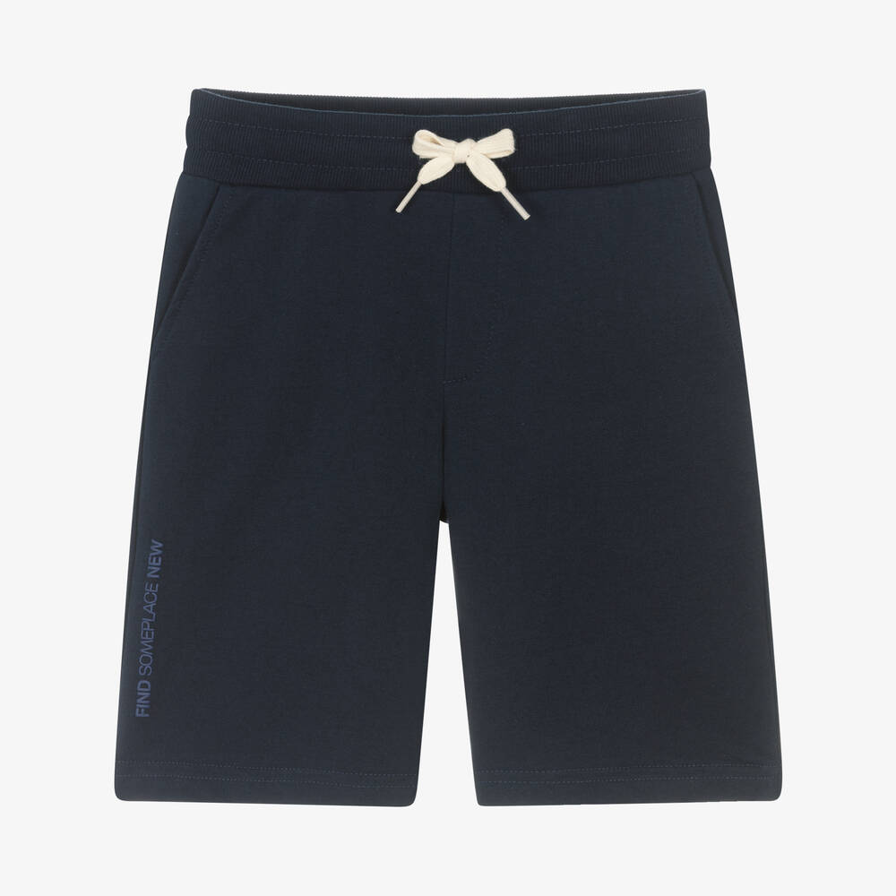 Mayoral - Navyblaue Jerseyshorts (J) | Childrensalon