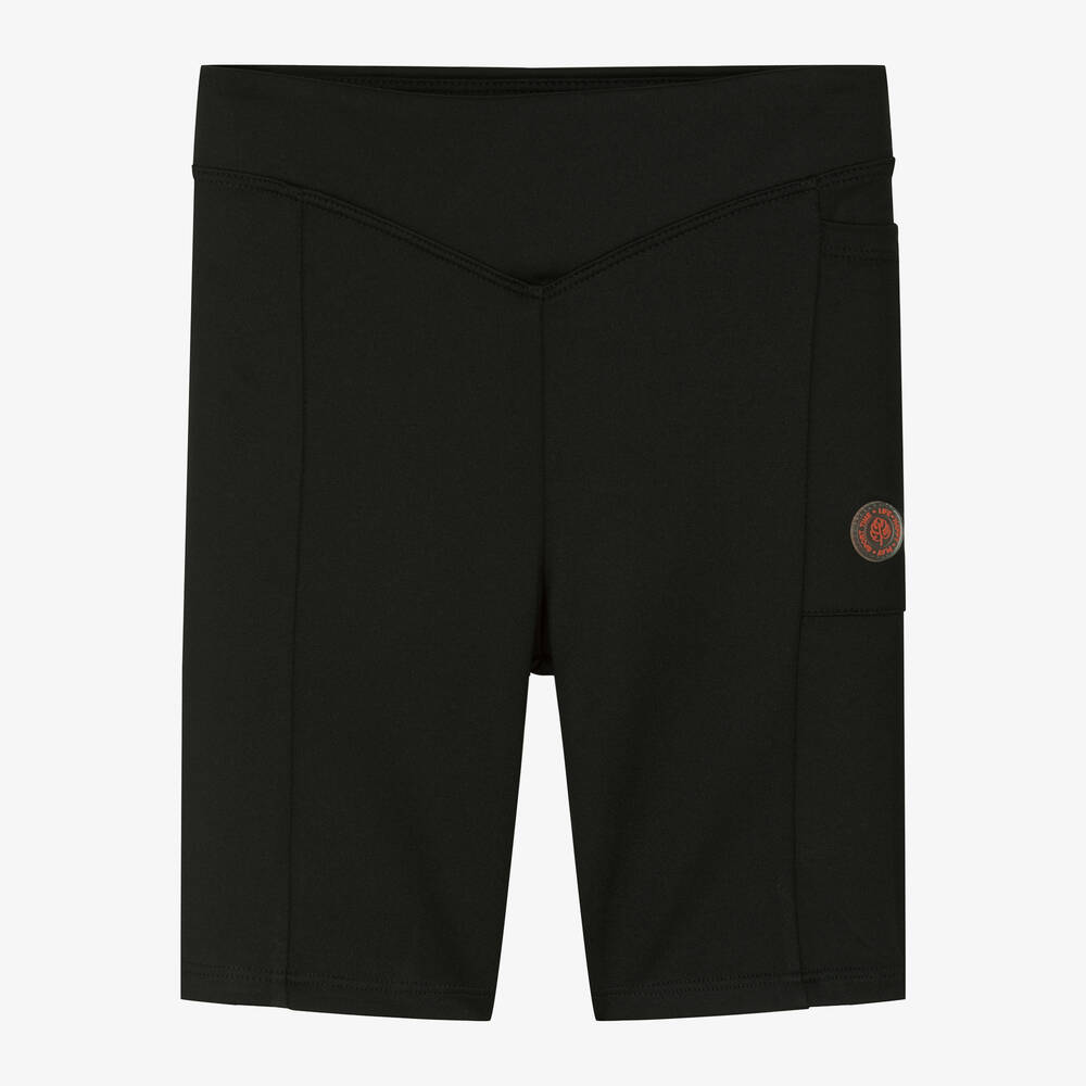 Mayoral - Girls Black Cycle Shorts | Childrensalon