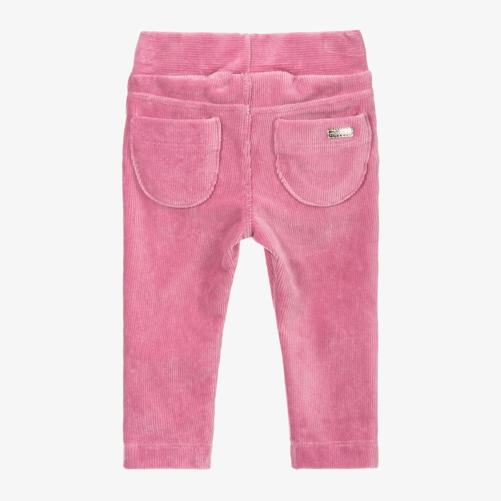 Pink corduroy Pandore girl trousers, Girl's Trouser