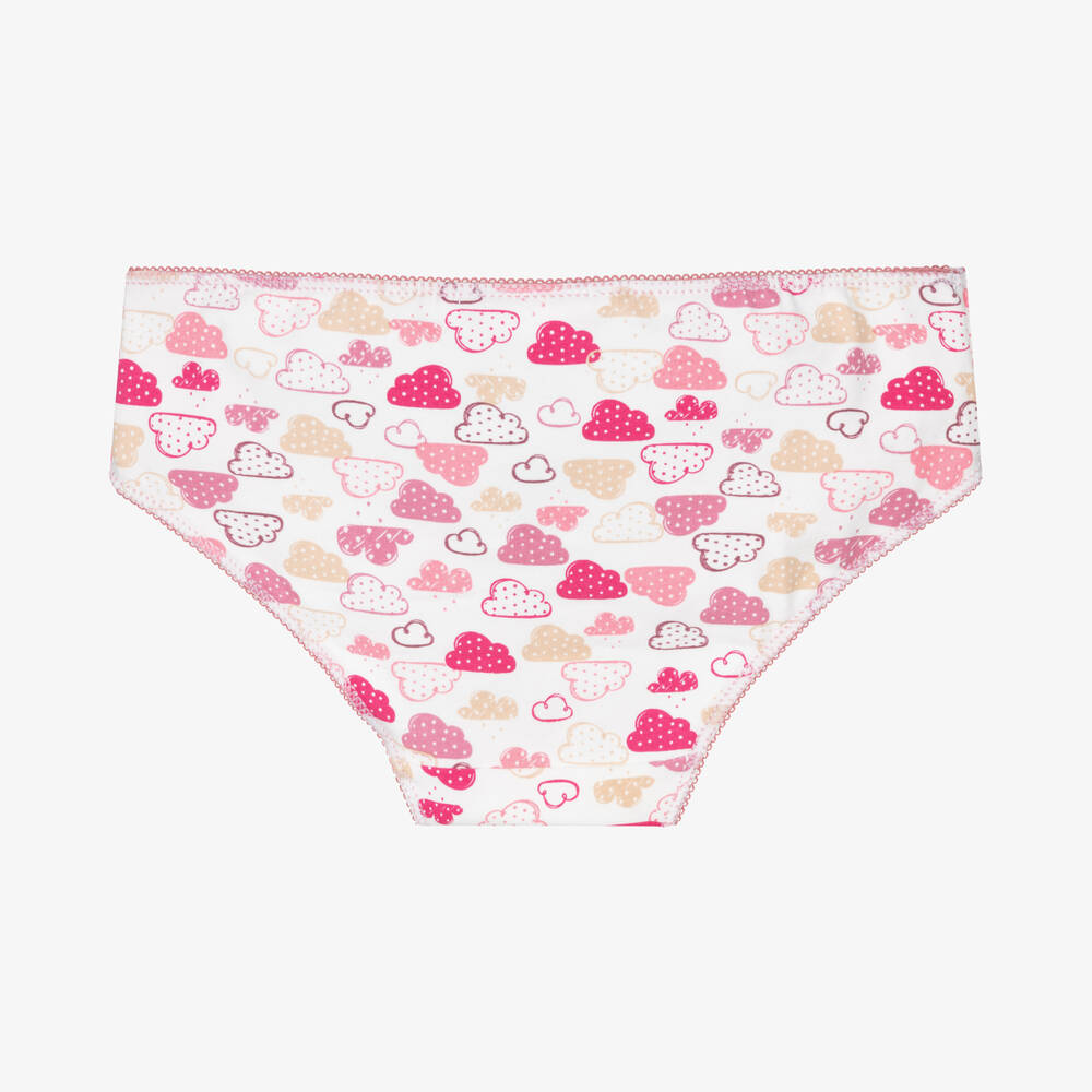 Mayoral - Girls Pink Cotton Knickers (4 Pack)