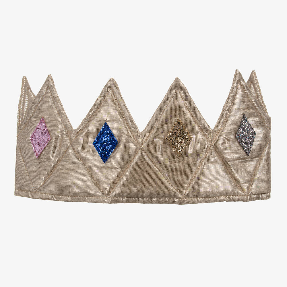 Meri Meri - Gold Crown Headdress | Childrensalon