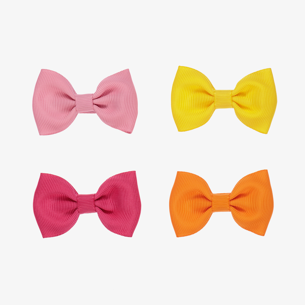 Milledeux - Bow Hair Clips (4 Pack) | Childrensalon