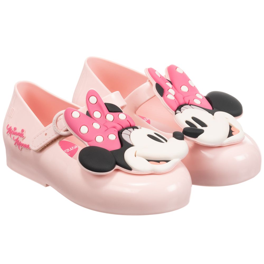 Premier Guvernør skak Mini Melissa - Girls Pink Disney Jelly Shoes | Childrensalon Outlet