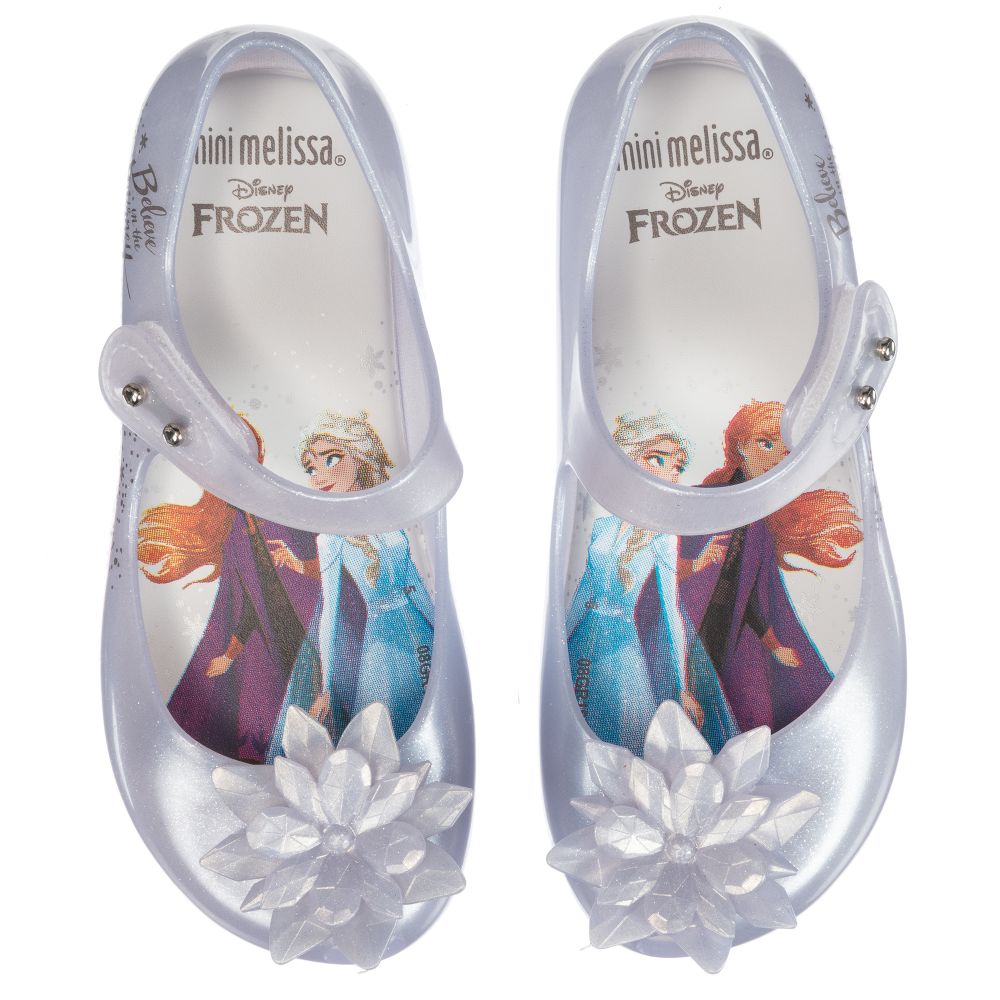 mini melissa frozen shoes