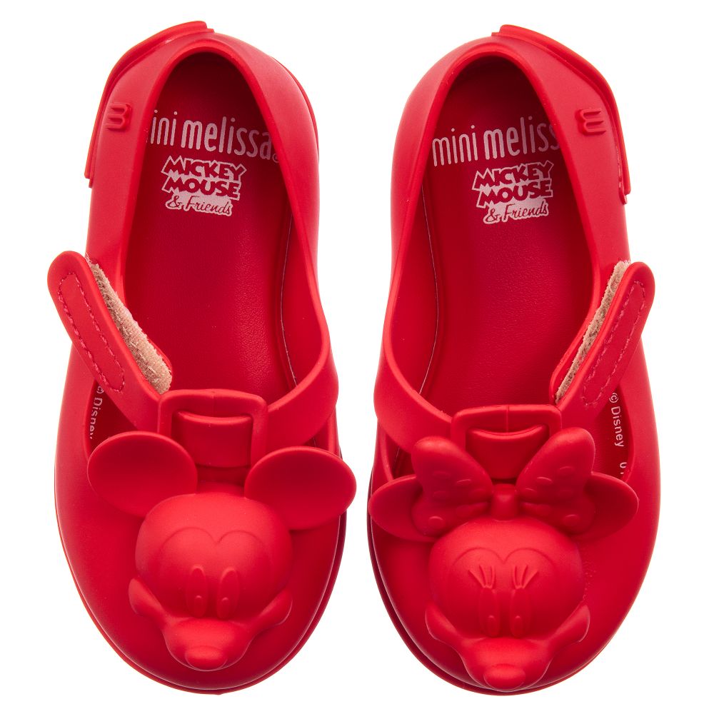 mini melissa shoes mickey and minnie
