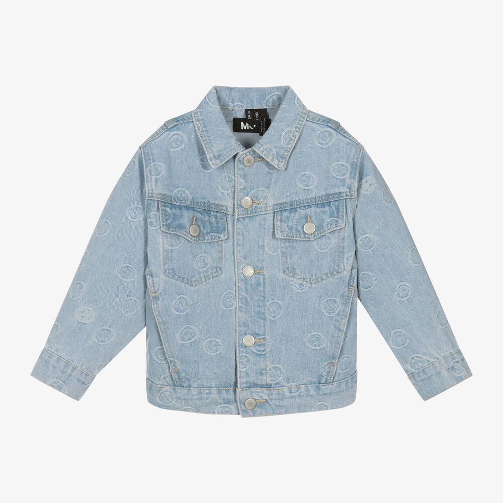 Molo - Light Blue Denim Jacket | Childrensalon