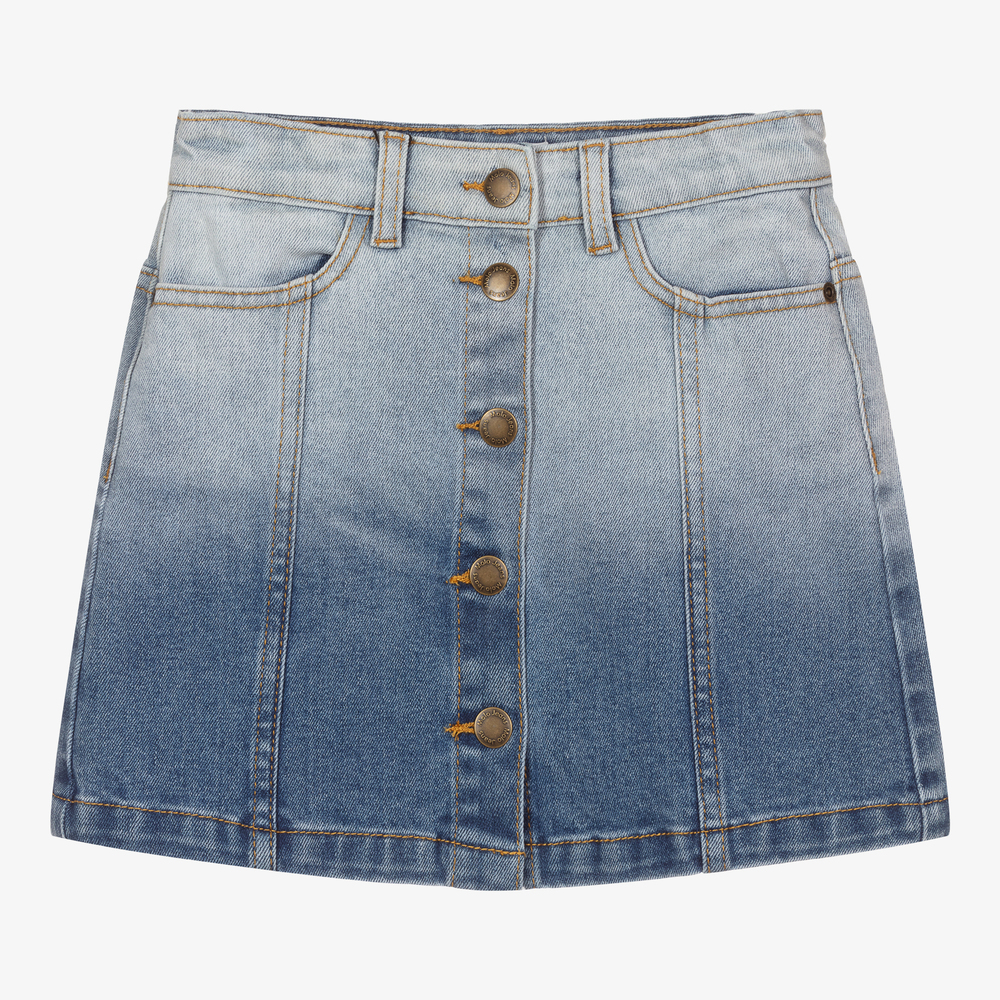 Molo - Teen Girls Blue Denim Skirt | Childrensalon Outlet