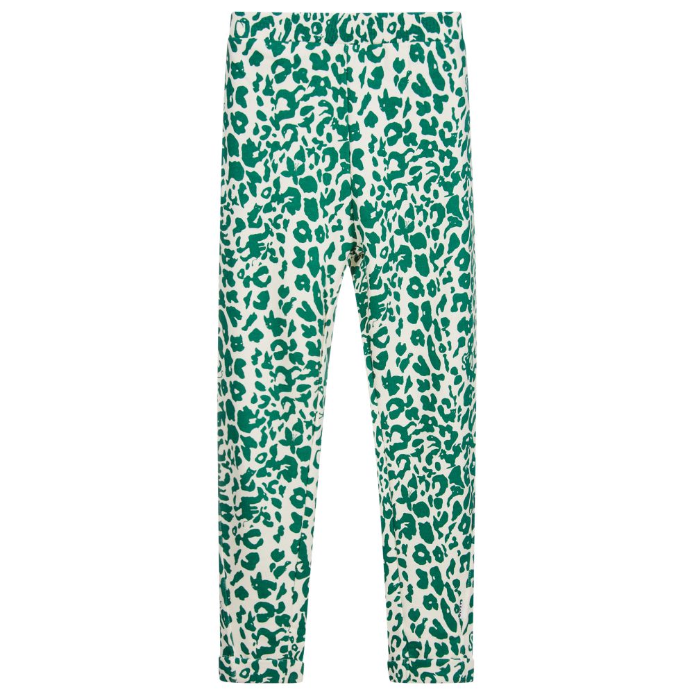 Molo - Teen Green Leopard Joggers | Childrensalon Outlet