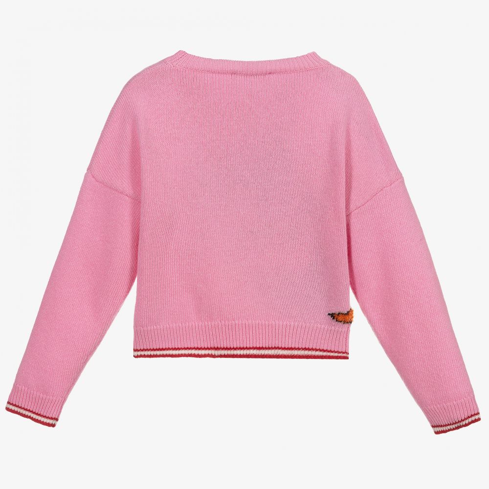Monnalisa - Pink Powerpuff Girls Sweater | Childrensalon Outlet