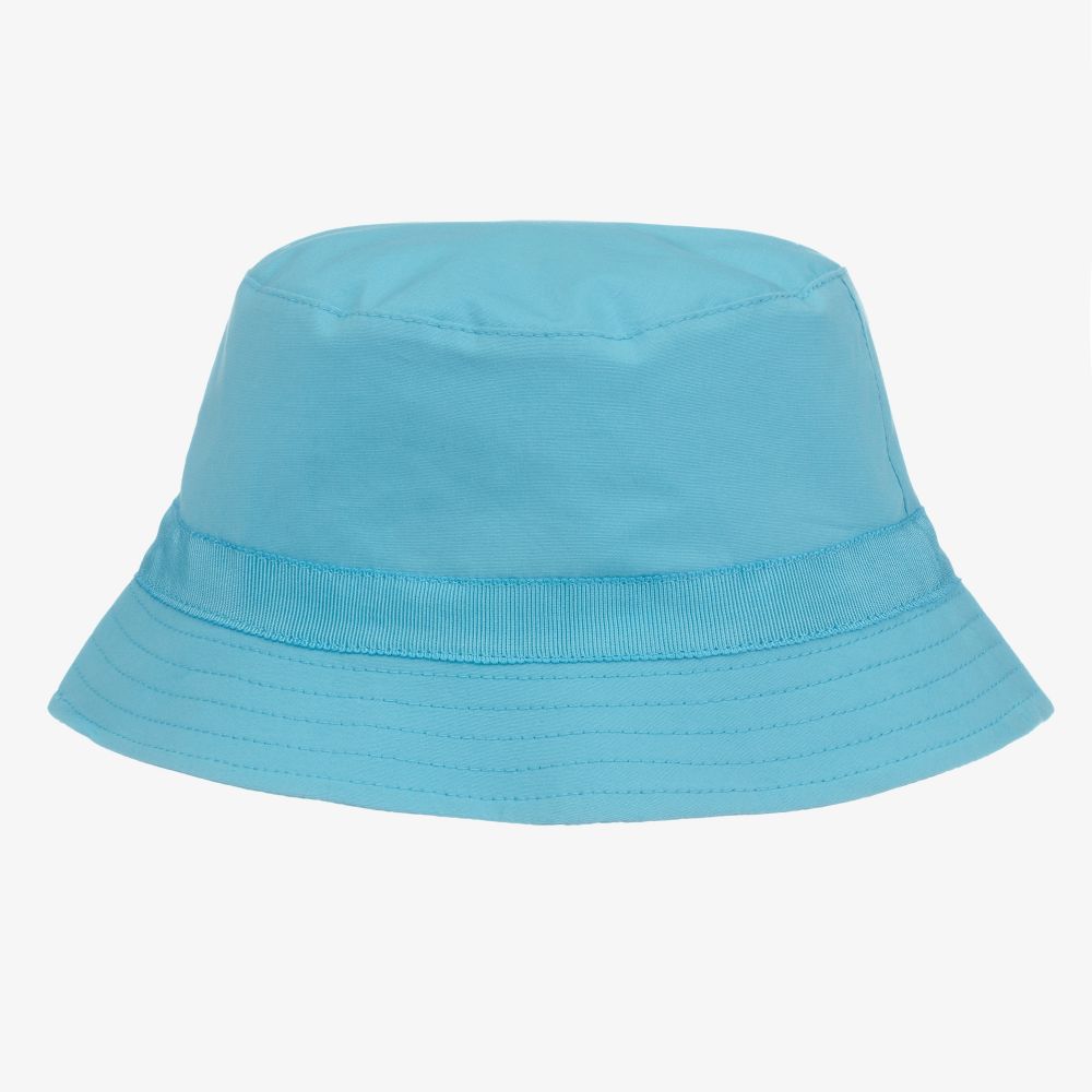 Moschino Baby - Blue Teddy Bear Bucket Hat | Childrensalon Outlet