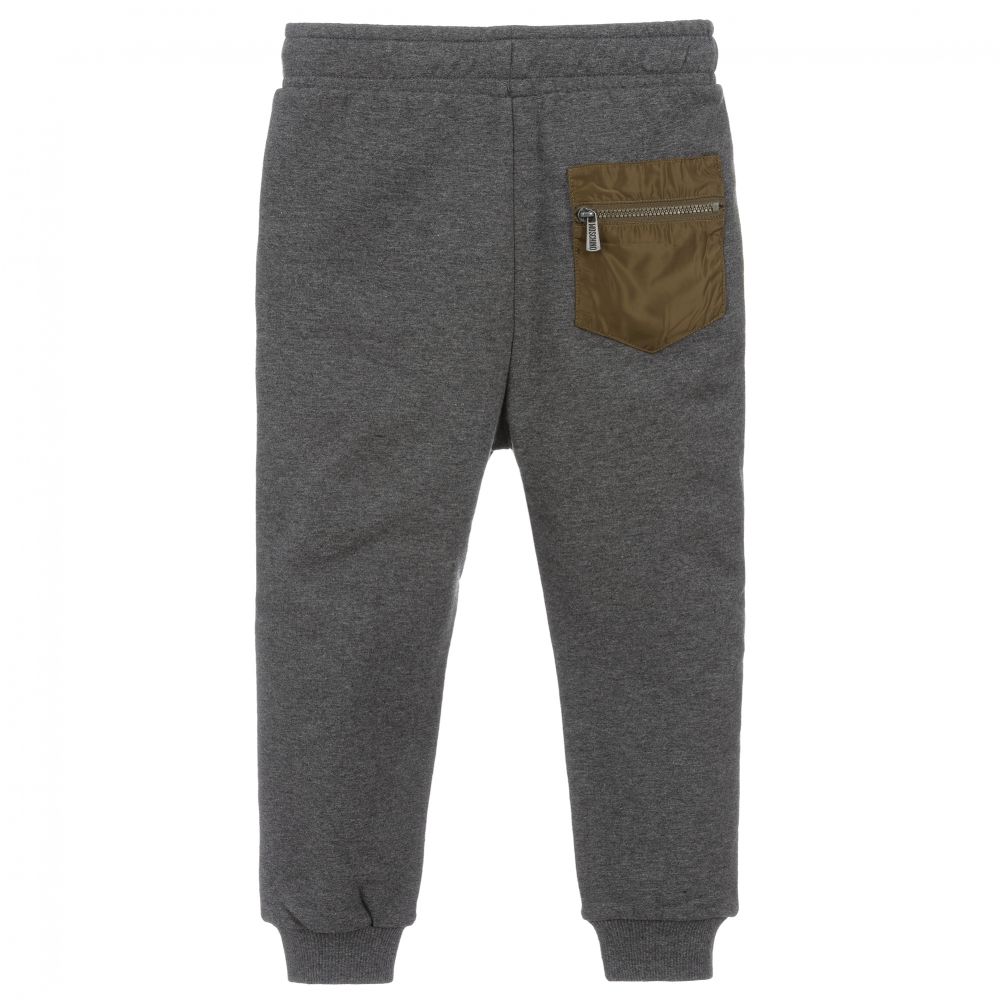 moschino joggers grey