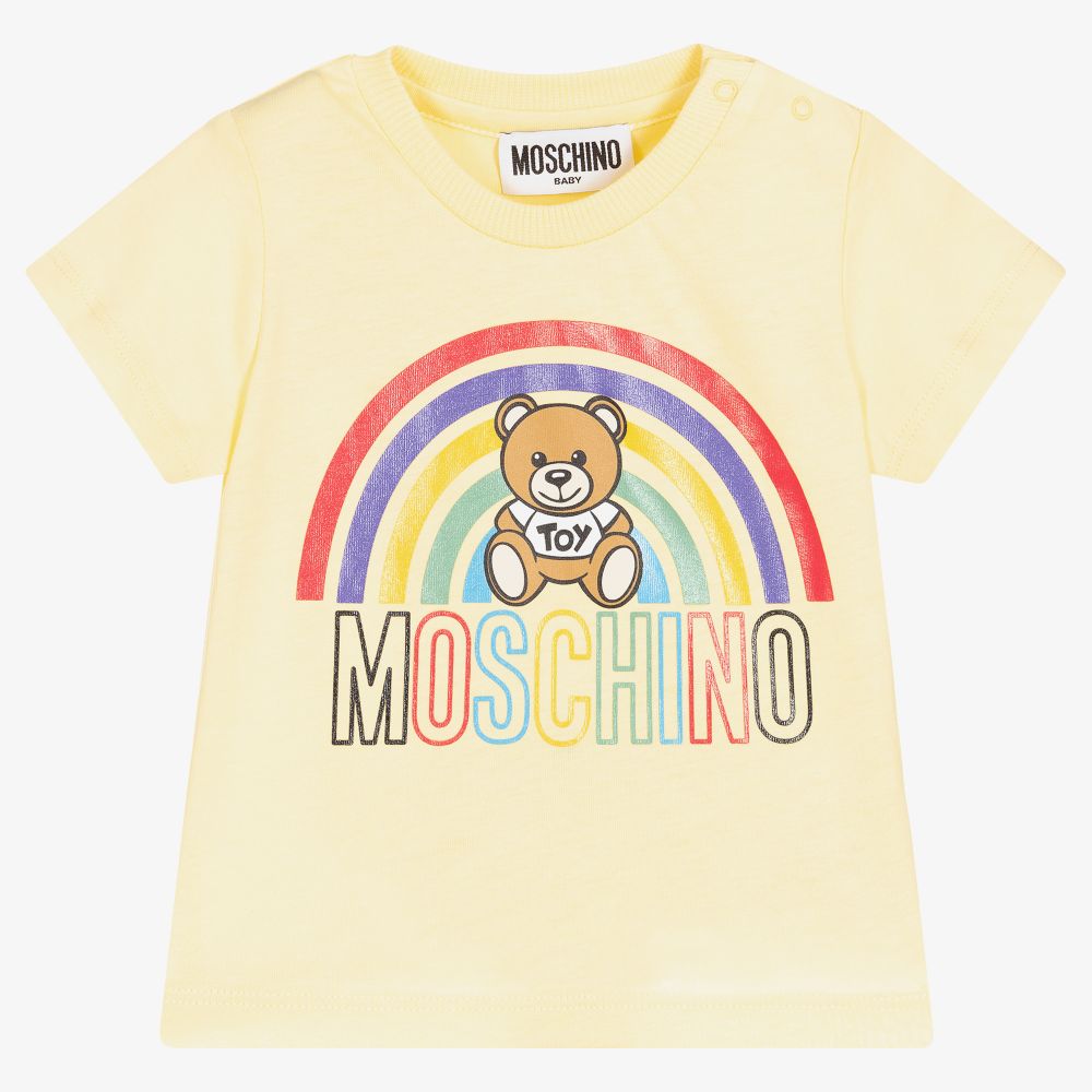 正規品が格安通販 大人もOK MOSCHINO KIDS Tシャツ ロゴ Printed