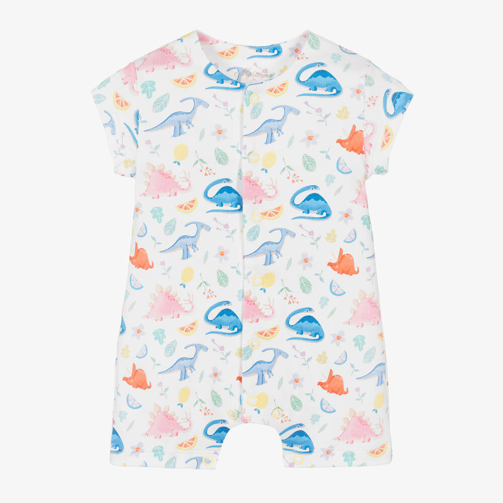 My Little Pie - White Supima Cotton Magic Print Shortie | Childrensalon