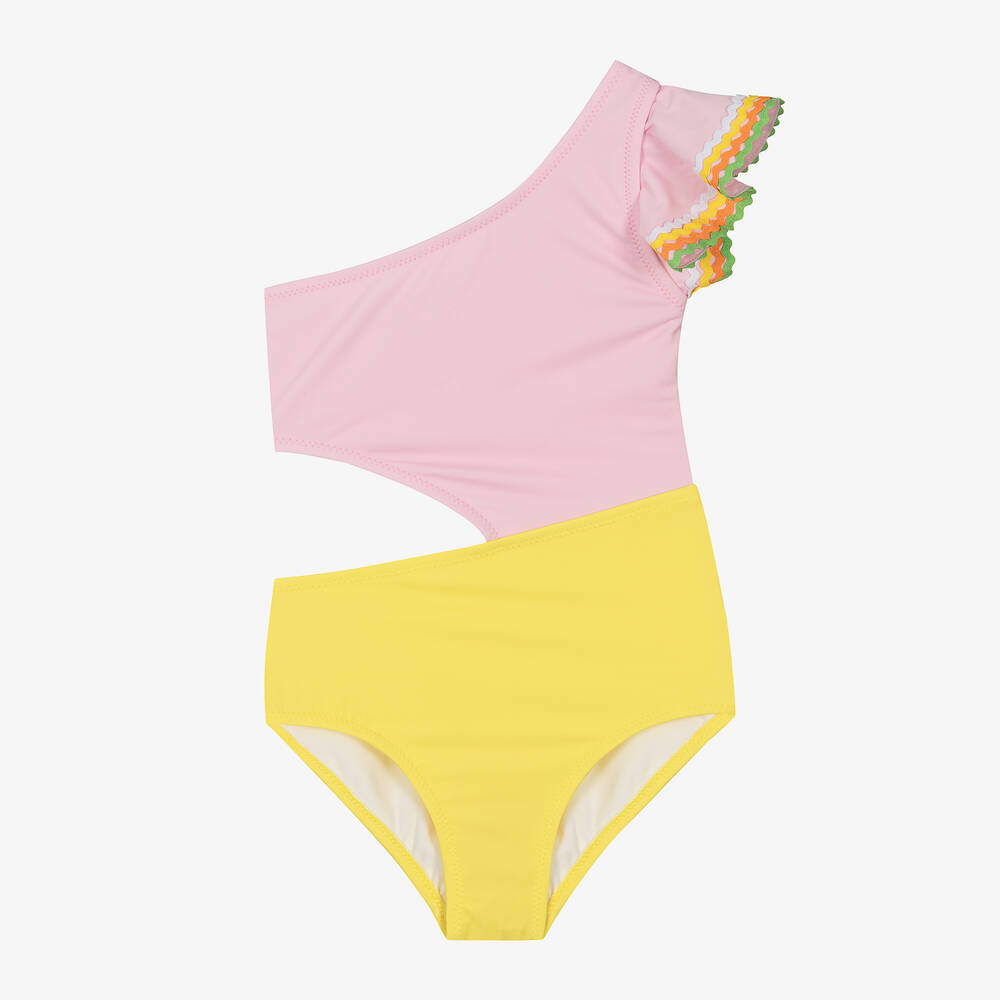 Nessi Byrd - Maillot de bain colourblock UV50 | Childrensalon