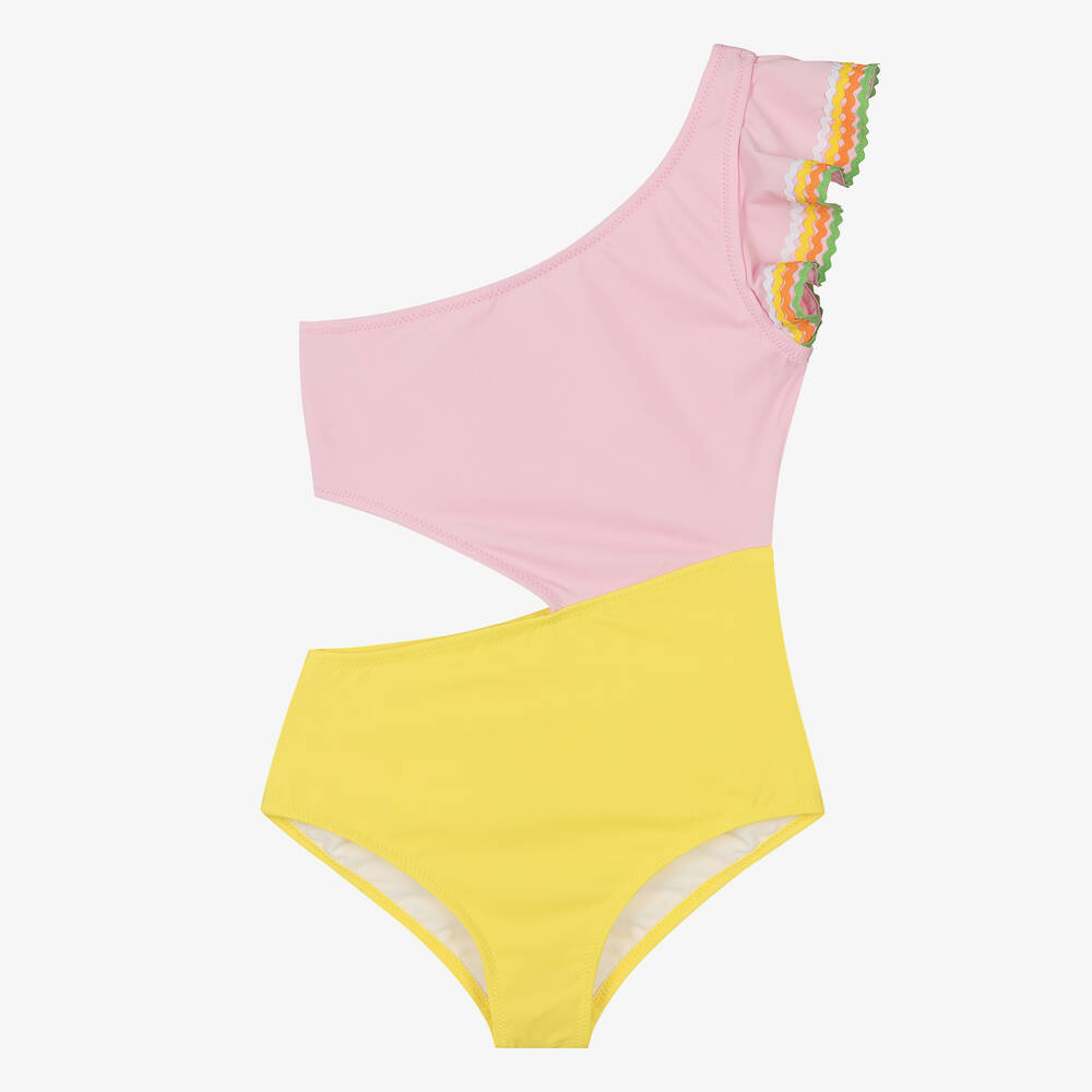 Nessi Byrd - Maillot de bain colourblock UV50 | Childrensalon