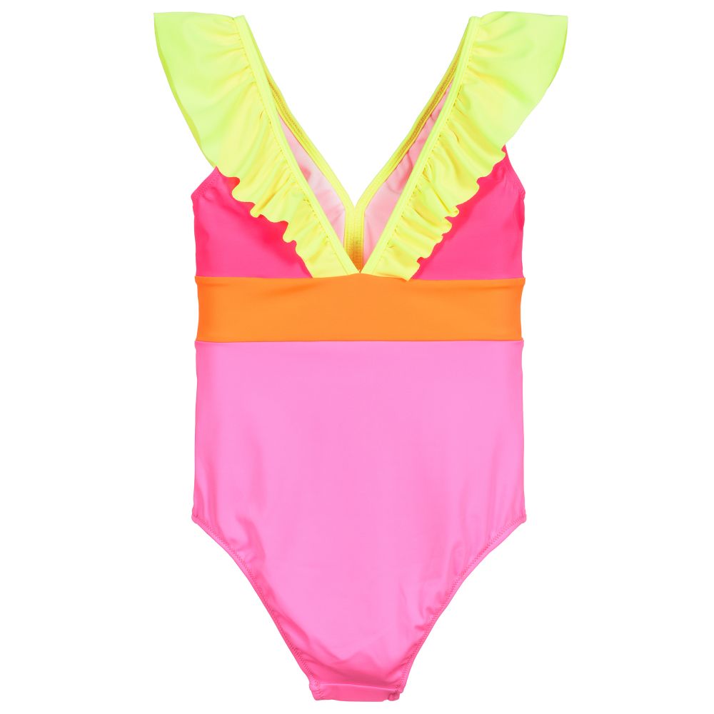 Nessi Byrd - Teen Neon Pink Swimsuit (UV50) | Childrensalon Outlet