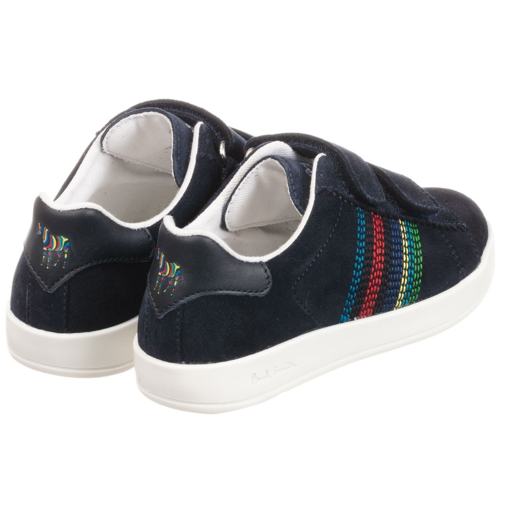 boys navy trainers