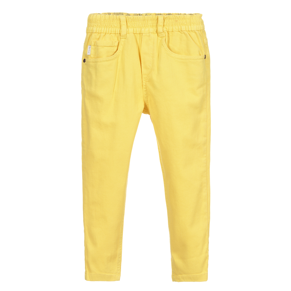 Buy Flying Machine Boy Solid Trousers  Yellow Online at Low Prices in  India  Paytmmallcom
