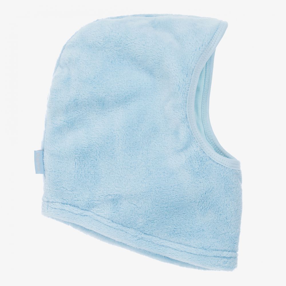 Playshoes - Pastellblaue Fleece-Sturmhaube  | Childrensalon