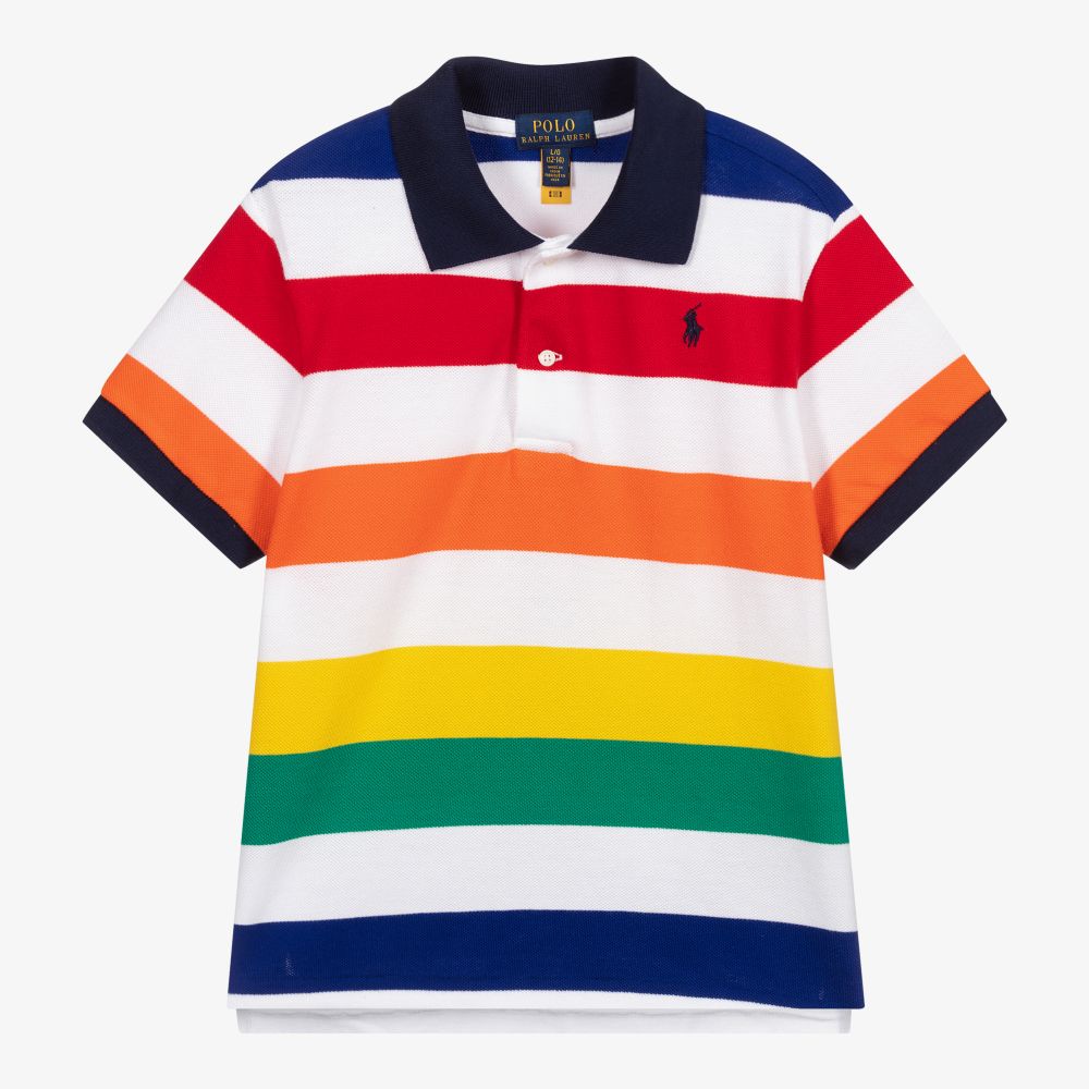 Polo Ralph Lauren - Teen Cropped Logo Polo T-Shirt | Childrensalon Outlet