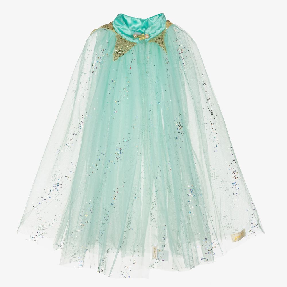 Souza - Girls Green Cape Costume | Childrensalon