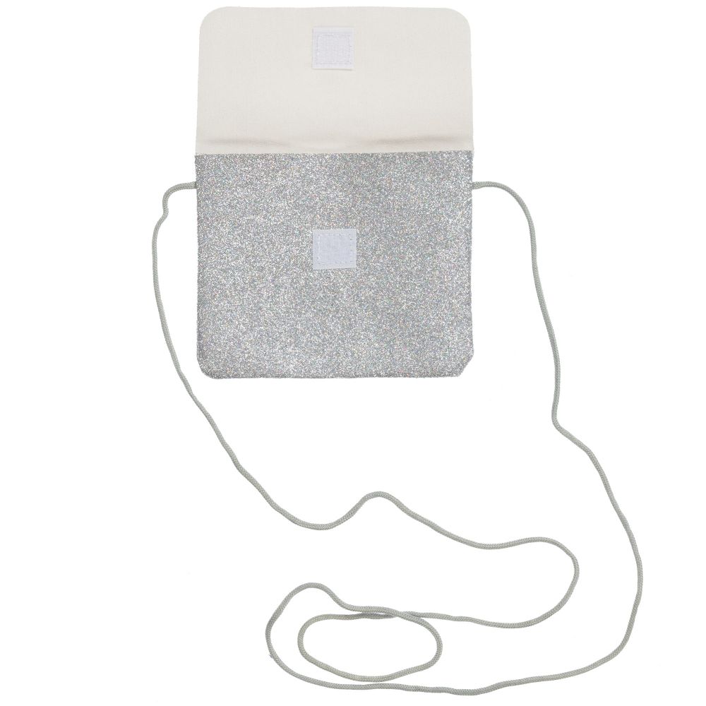 Glittery handbag - White/Unicorn - Kids | H&M IN