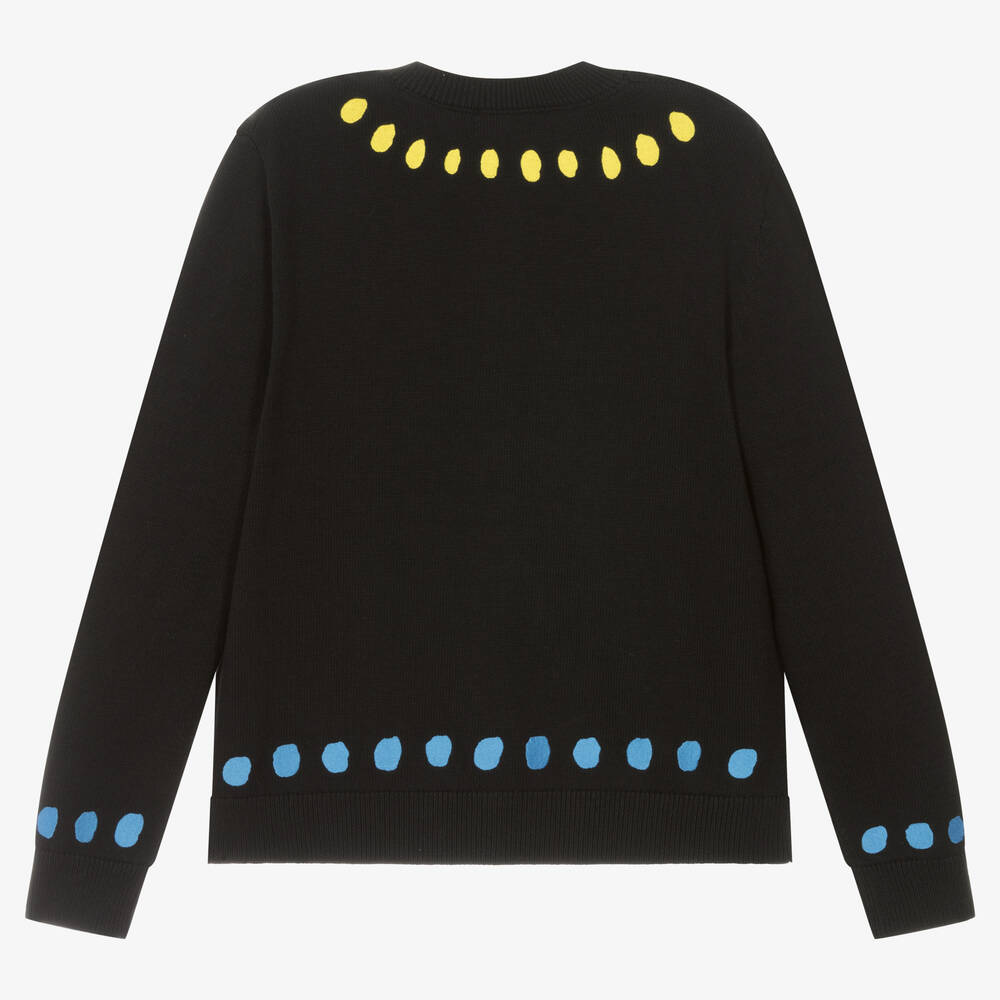 Stella McCartney star-motif knitted jumper - Black
