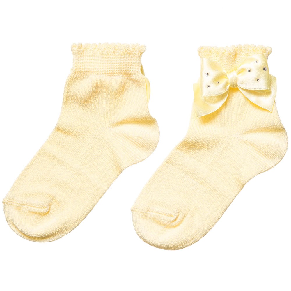ladies yellow socks