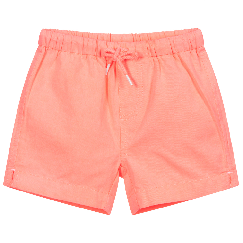 Sunuva - Baby Boys Pink Cotton Shorts | Childrensalon Outlet