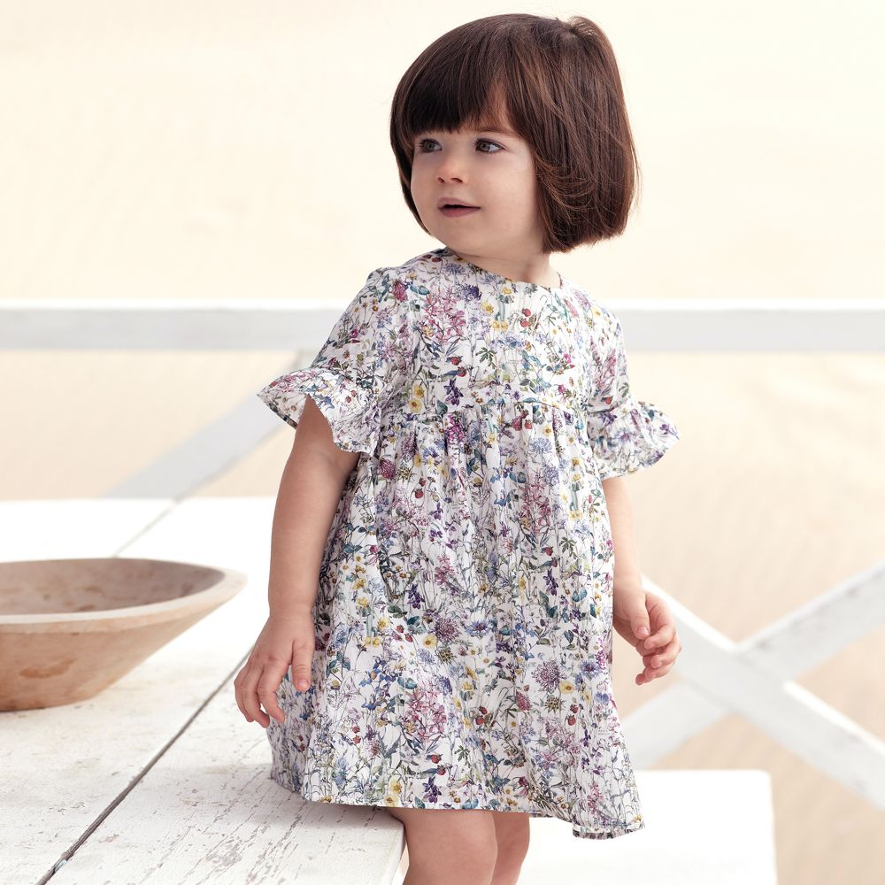Tartine et Chocolat - Girls Floral Liberty Dress | Childrensalon Outlet