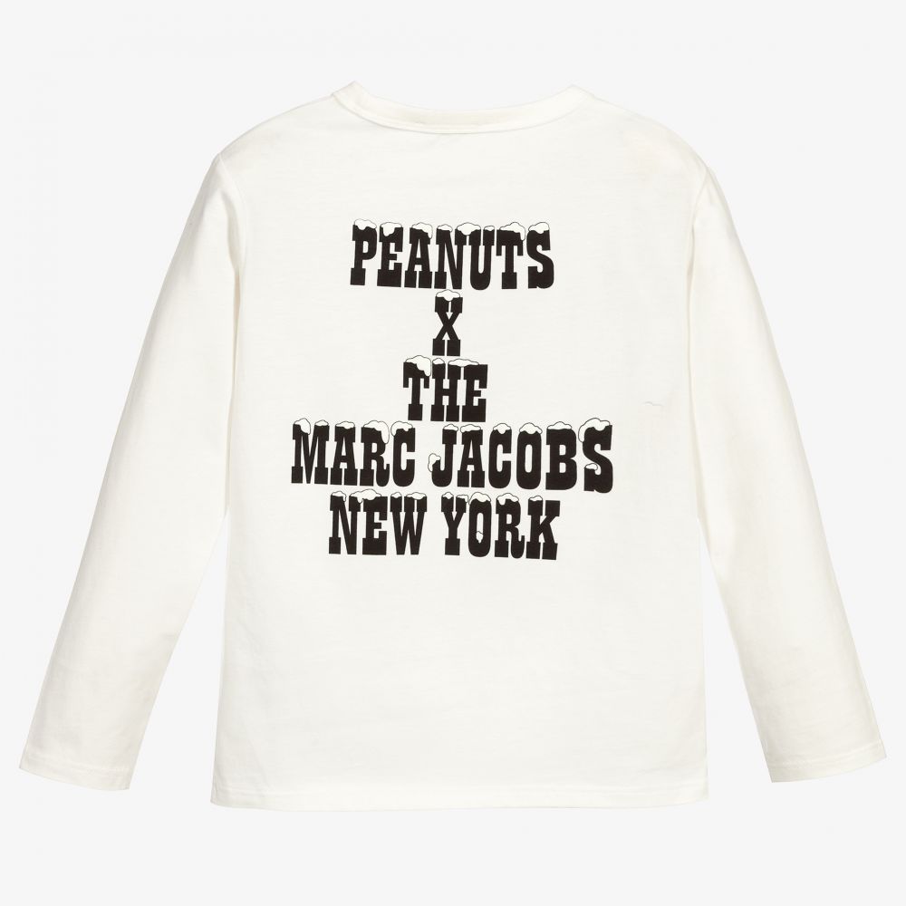 MARC JACOBS - Organic Cotton Snoopy Top | Childrensalon Outlet