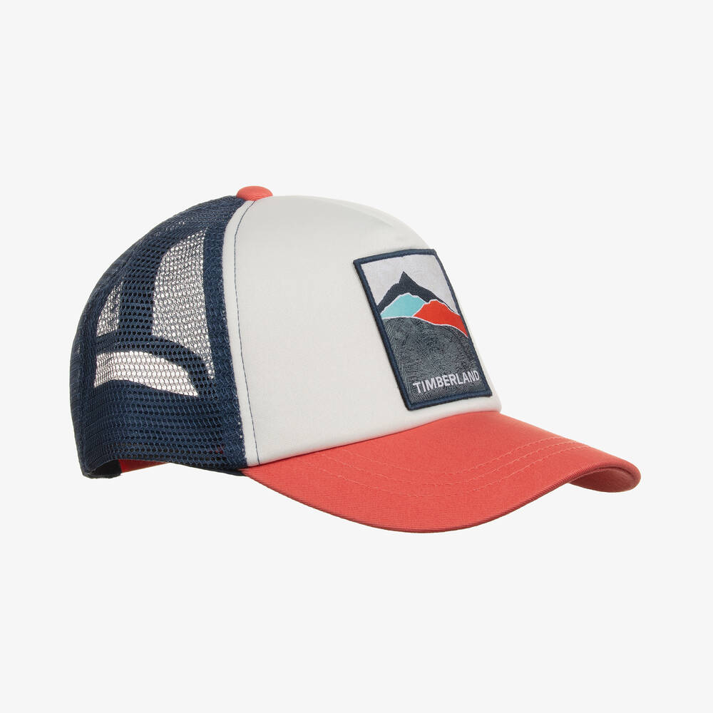 Timberland - Teen Boys Tri-Colour Baseball Cap | Childrensalon