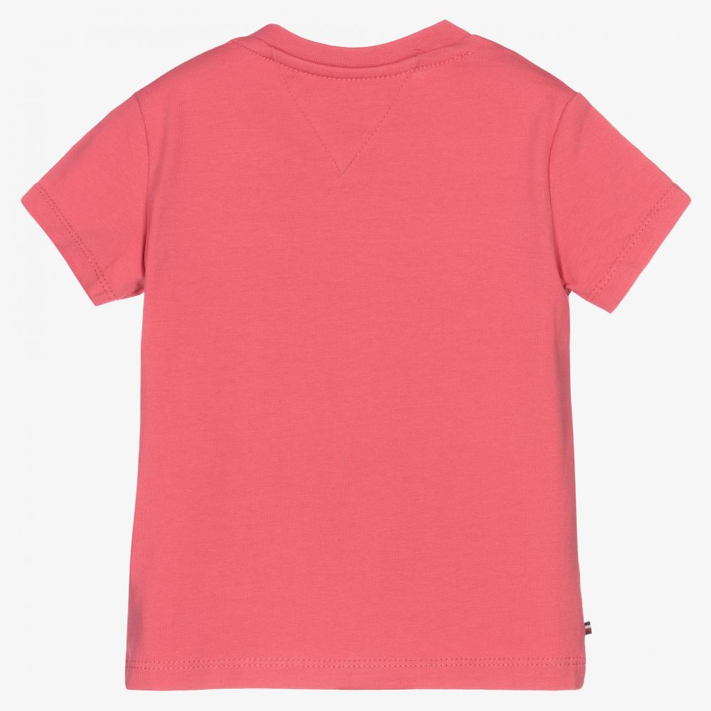 Tommy Hilfiger - | Logo Outlet Baby T-Shirt Pink Childrensalon