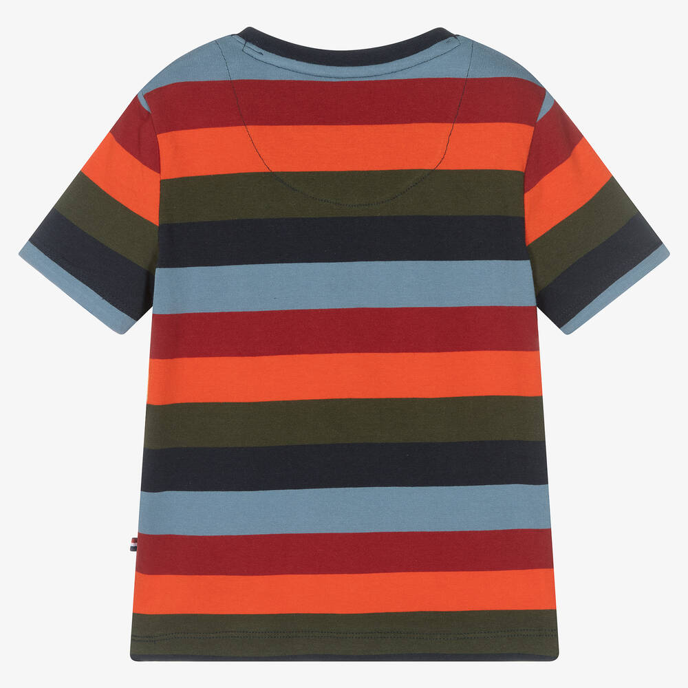 Childrensalon & Striped Navy Blue | - Boys Assn. Polo Outlet T-Shirt Red U.S.