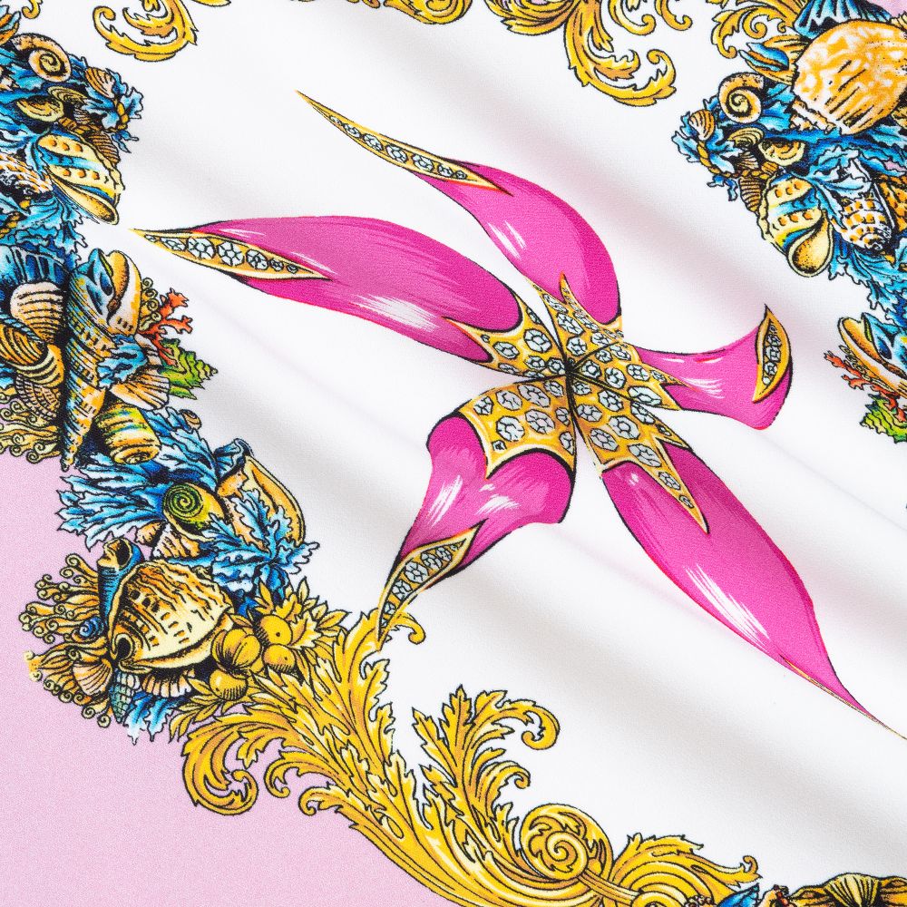 Versace Pink TrÃ©sor De La Mer Dress – BlackSkinny