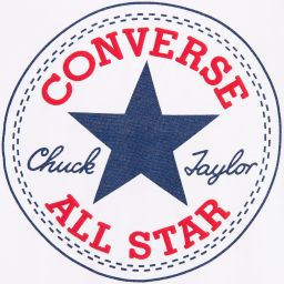 Converse White Cotton T Shirt With All Star Logo Childrensalon Outlet