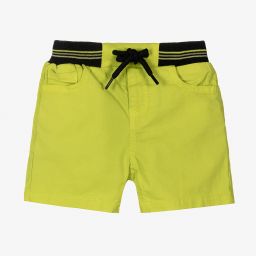 Mayoral - Boys Green Cotton Shorts | Childrensalon Outlet