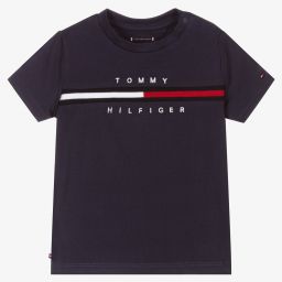 Tommy Hilfiger Pink Logo Baby Childrensalon | T-Shirt Outlet 