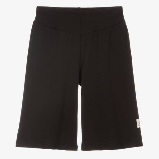 Bamboo Baby-Black Organic Cotton Culottes | Childrensalon Outlet