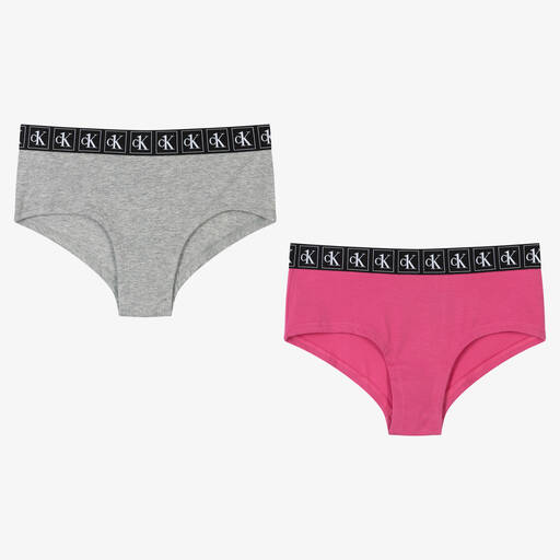 Tommy Hilfiger - Girls Cotton Knickers (2 Pack)