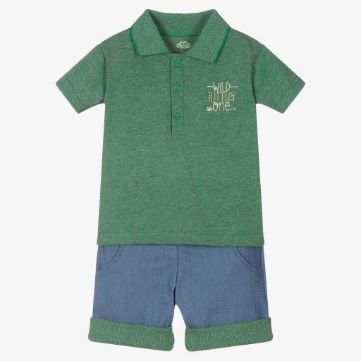 FS Baby-Boys Organic Cotton Shorts Set | Childrensalon Outlet